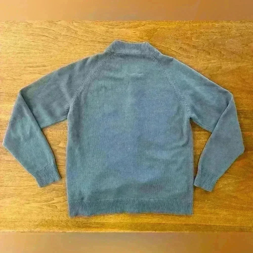 Us Versus Them Men’s Cardigan Sweater In Olive Gray Size Large EUC! - Picture 4 of 9